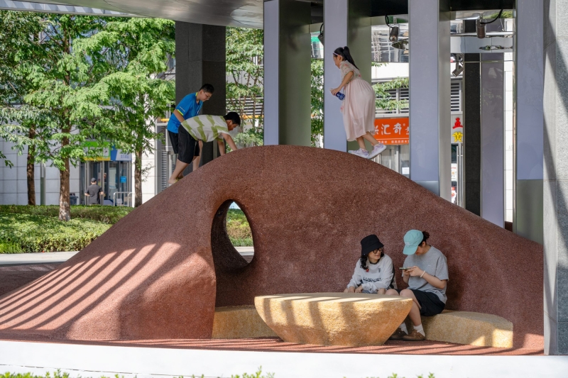 Wave Pavilion, Urban Micro-Space Regeneration Plan | Moguang Studio