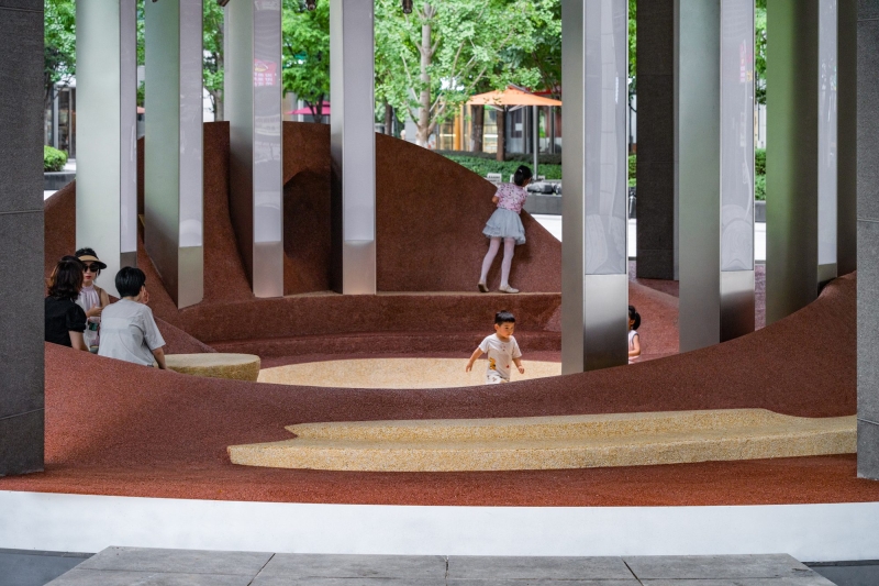 Wave Pavilion, Urban Micro-Space Regeneration Plan | Moguang Studio