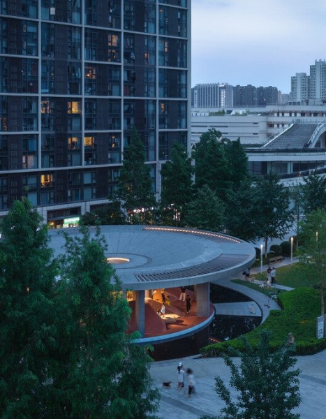 Wave Pavilion, Urban Micro-Space Regeneration Plan | Moguang Studio