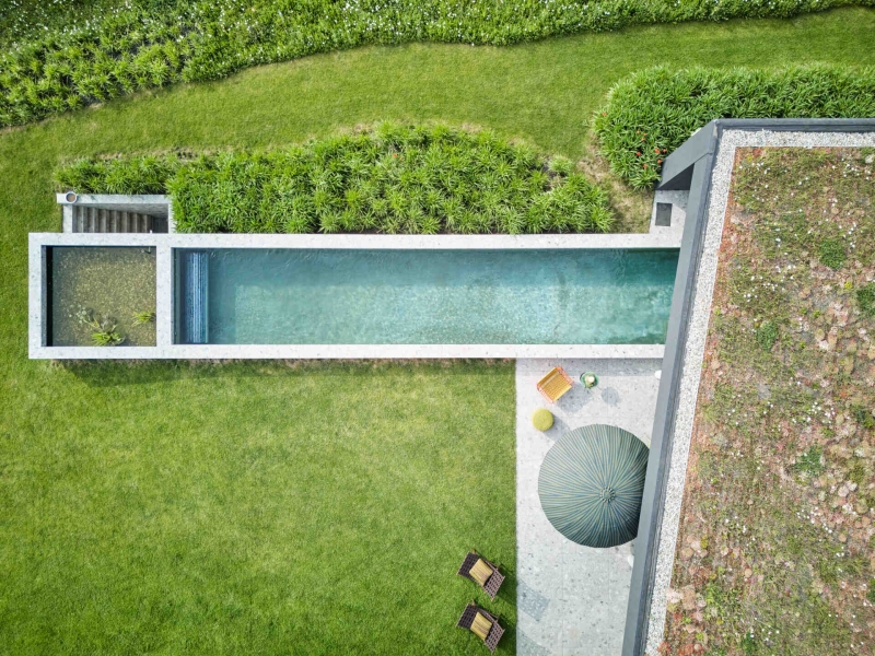 Why This Contemporary Home Let Color, Not Walls, Define the Space