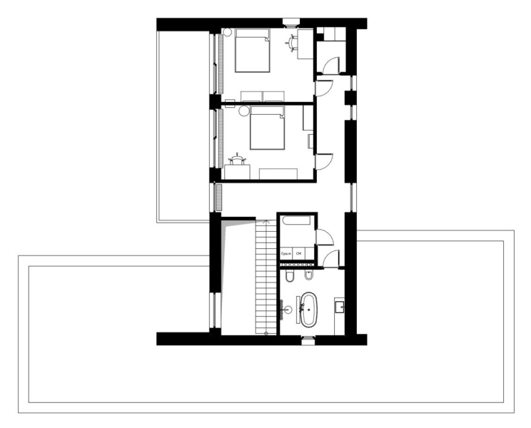 A House Built for Quiet Living in the Forest