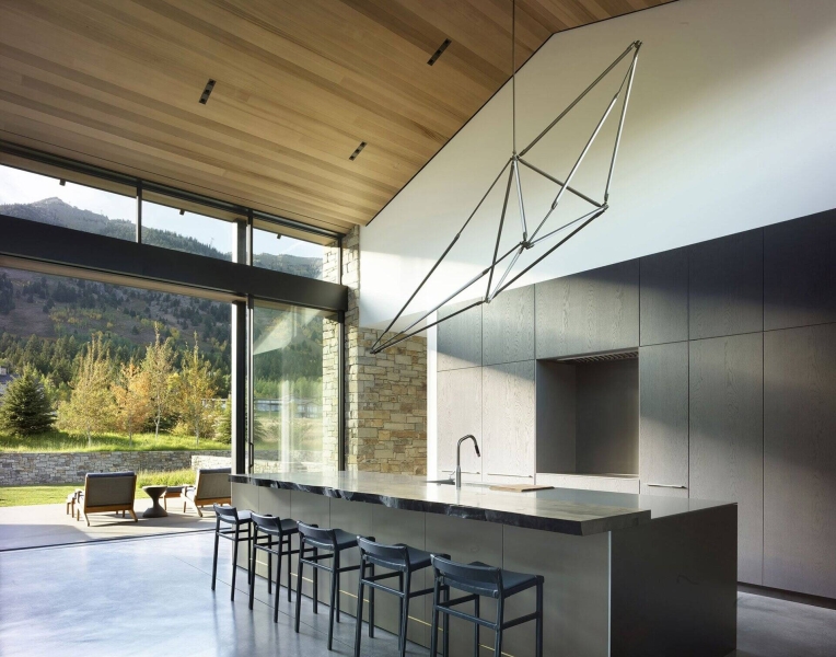 How a Family of Five Created the Ultimate Mountain Home in Wyoming