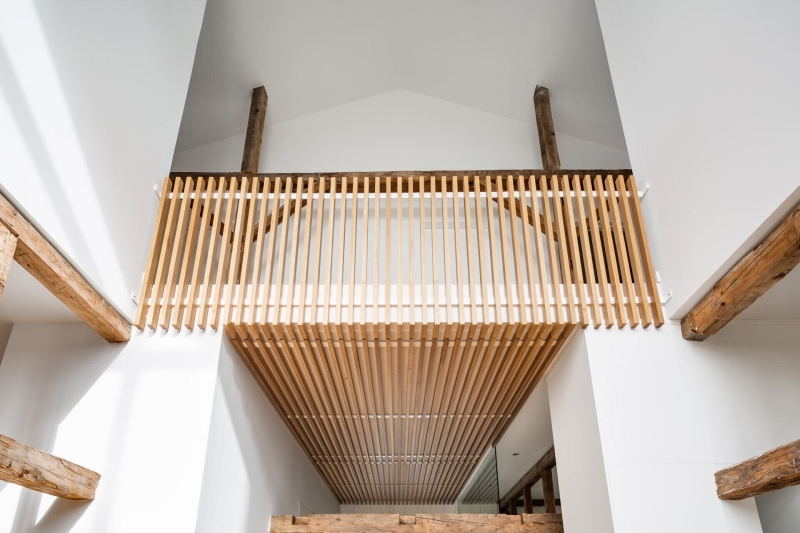 How a Forgotten Barn Became a Peaceful Country Home With a 30 Foot Ceiling