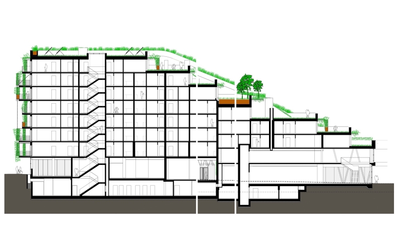 Living Garden Apartments | Martin Mostb&ouml;ck + Pesendorfer | Machalek Architects
