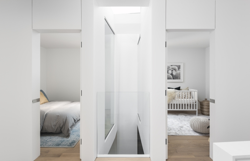 The Angular Toronto Home Where Sharp Lines and Soft Light Collide