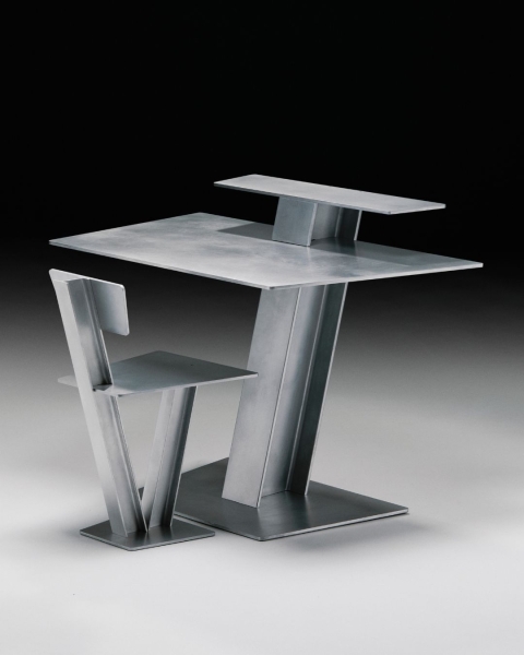 The Beams collection finds beauty in utilitarian elements