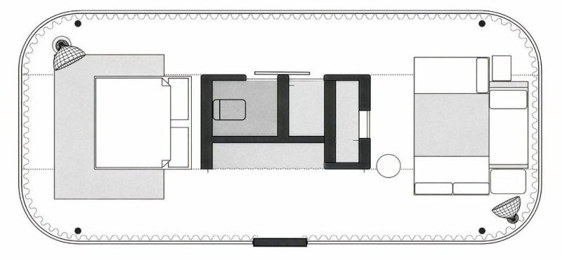 These Glass Guesthouses Turn a Traditional Thatched Roof Into a Sculptural Icon